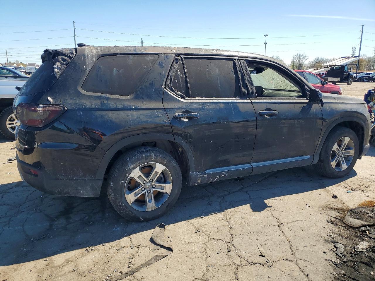 2024 Honda Pilot Exl Black vin: 5FNYG1H43RB020804