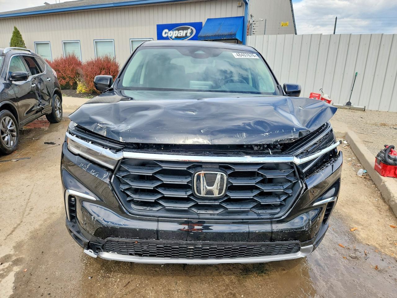 2025 Honda Pilot Exl Черный vin: 5FNYG1H45SB093811