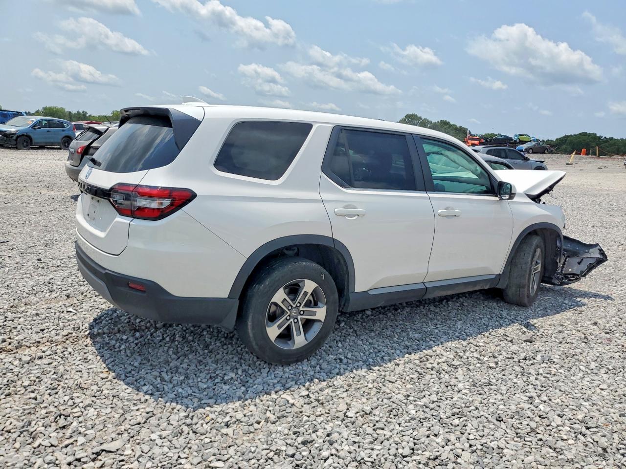 2024 Honda Pilot Exl White vin: 5FNYG1H48RB033449