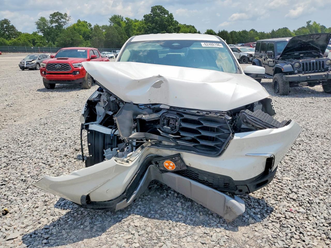 2024 Honda Pilot Exl White vin: 5FNYG1H48RB033449