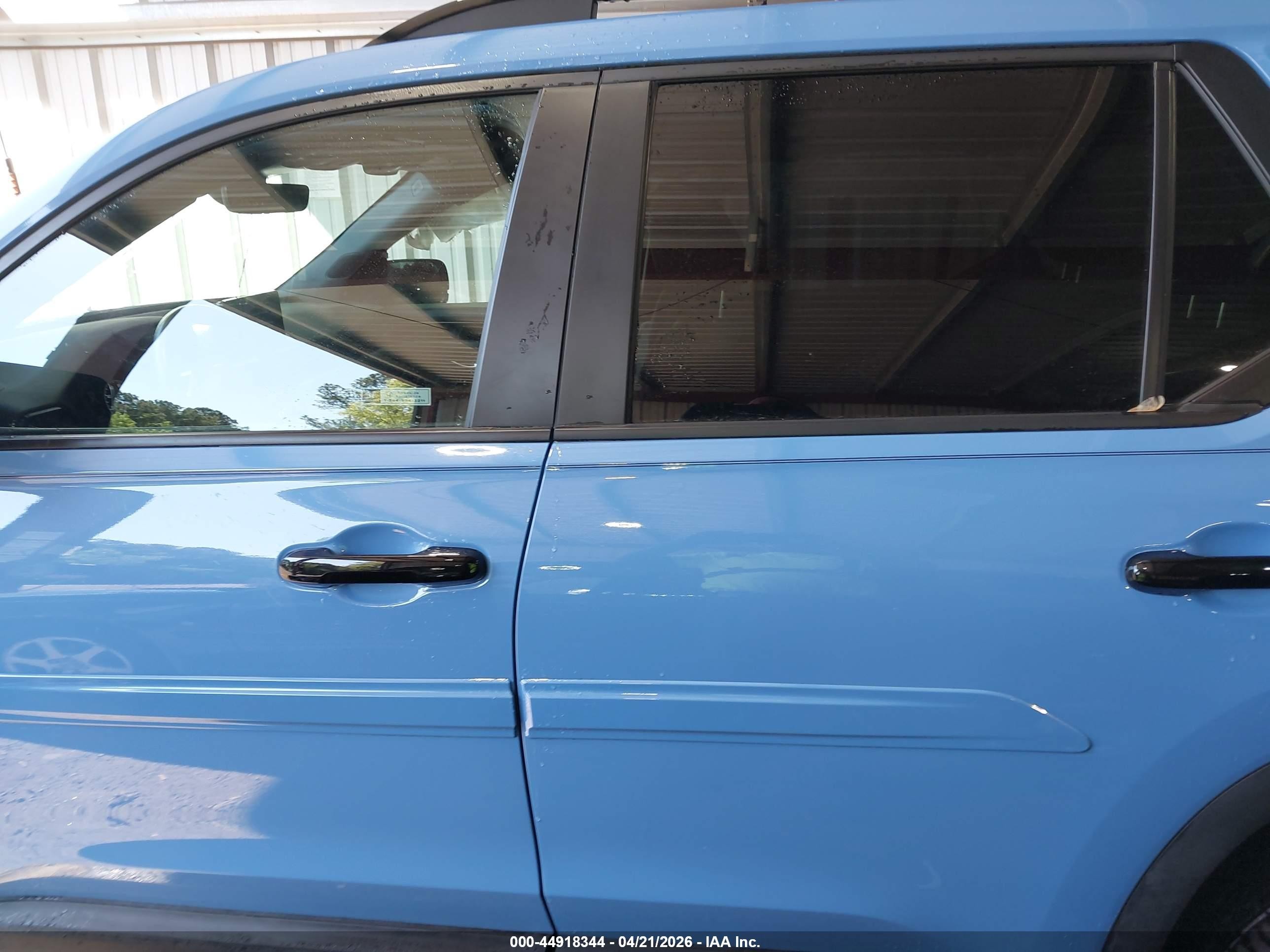2025 Honda Pilot Trailsport Синий vin: 5FNYG1H66SB028337