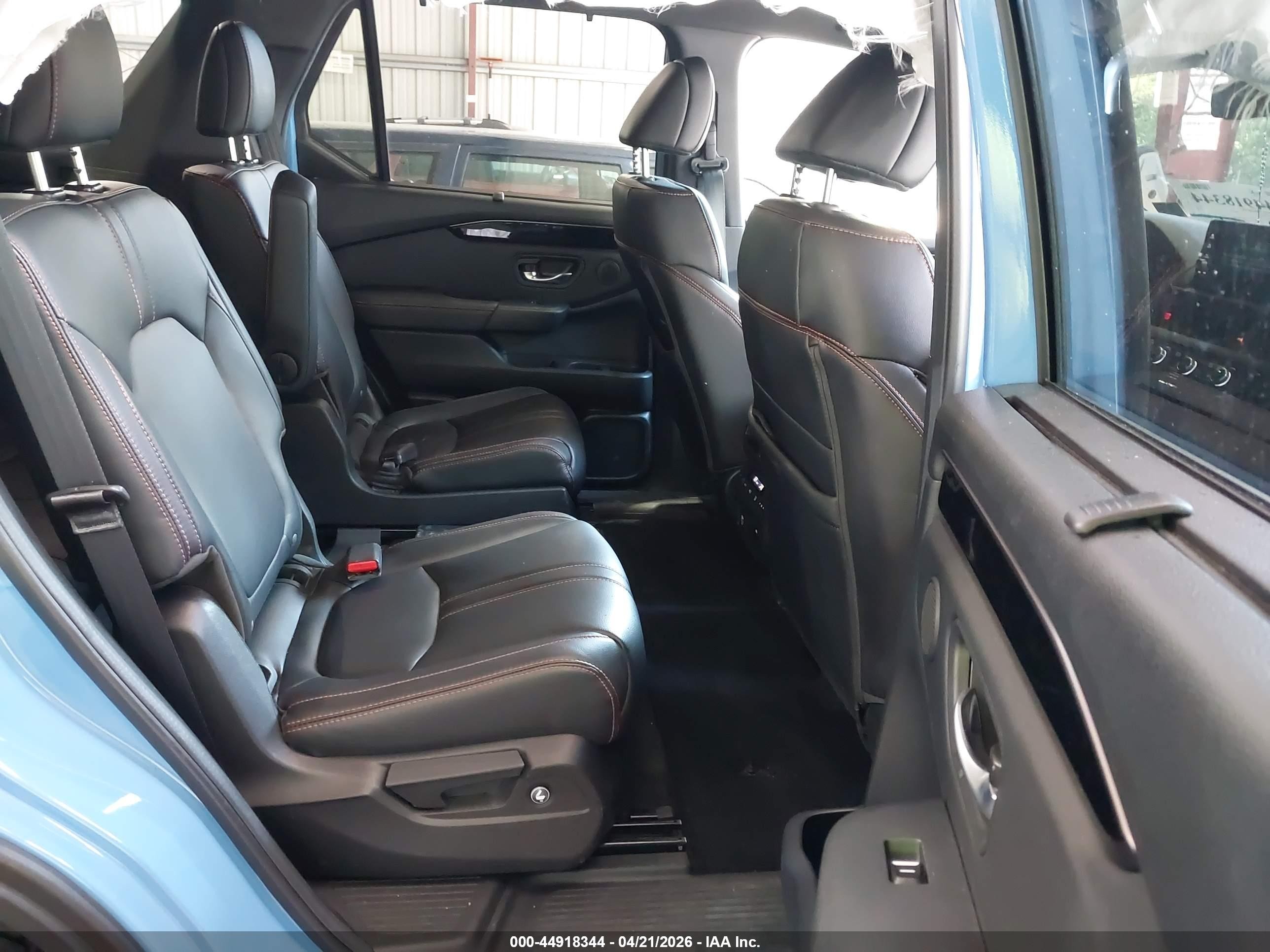 2025 Honda Pilot Trailsport Синий vin: 5FNYG1H66SB028337