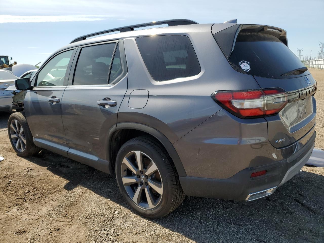 2025 Honda Pilot Touring Угольный vin: 5FNYG1H71SB083741
