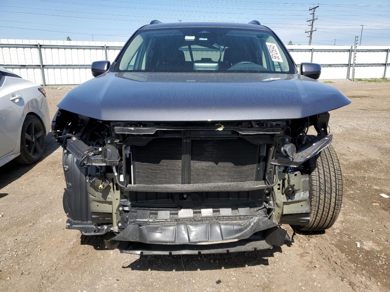 2025 Honda Pilot Touring Угольный vin: 5FNYG1H71SB083741