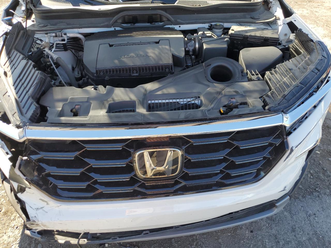 2025 Honda Pilot Touring Белый vin: 5FNYG1H78SB020409