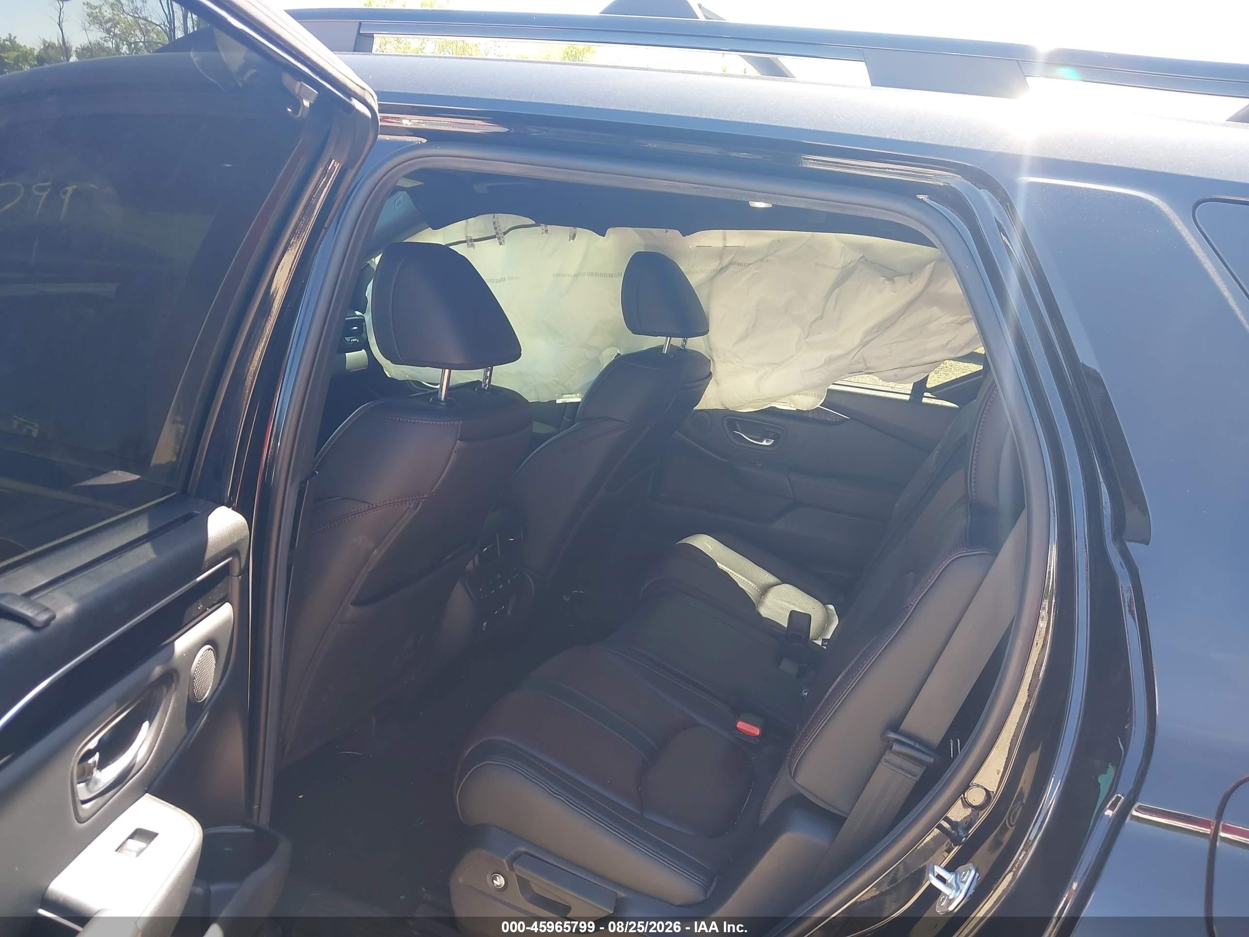 2025 Honda Pilot Black Edition Черный vin: 5FNYG1H91SB146113