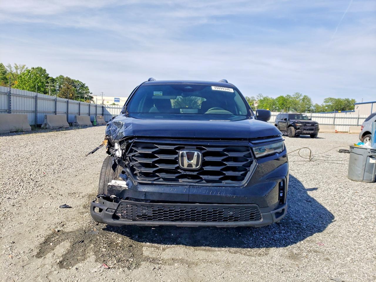 2025 Honda Pilot Sport Black vin: 5FNYG2H38SB010000