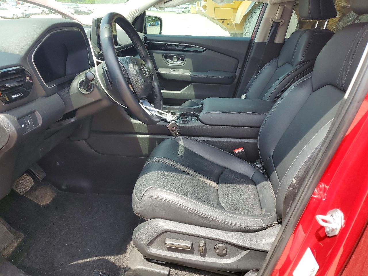 2023 Honda Pilot Exl Бордовый vin: 5FNYG2H40PB013179