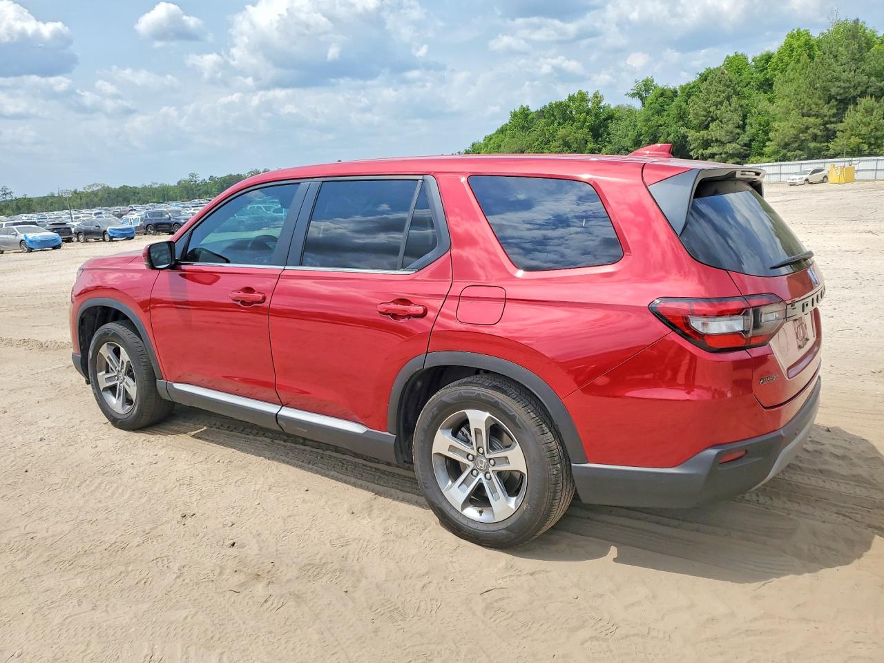 2023 Honda Pilot Exl Бордовый vin: 5FNYG2H40PB013179