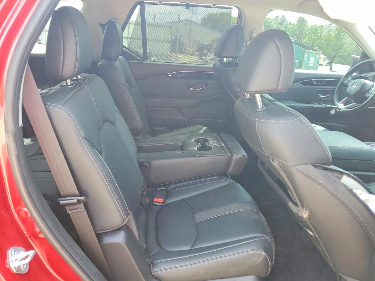 2023 Honda Pilot Exl Бордовый vin: 5FNYG2H40PB013179