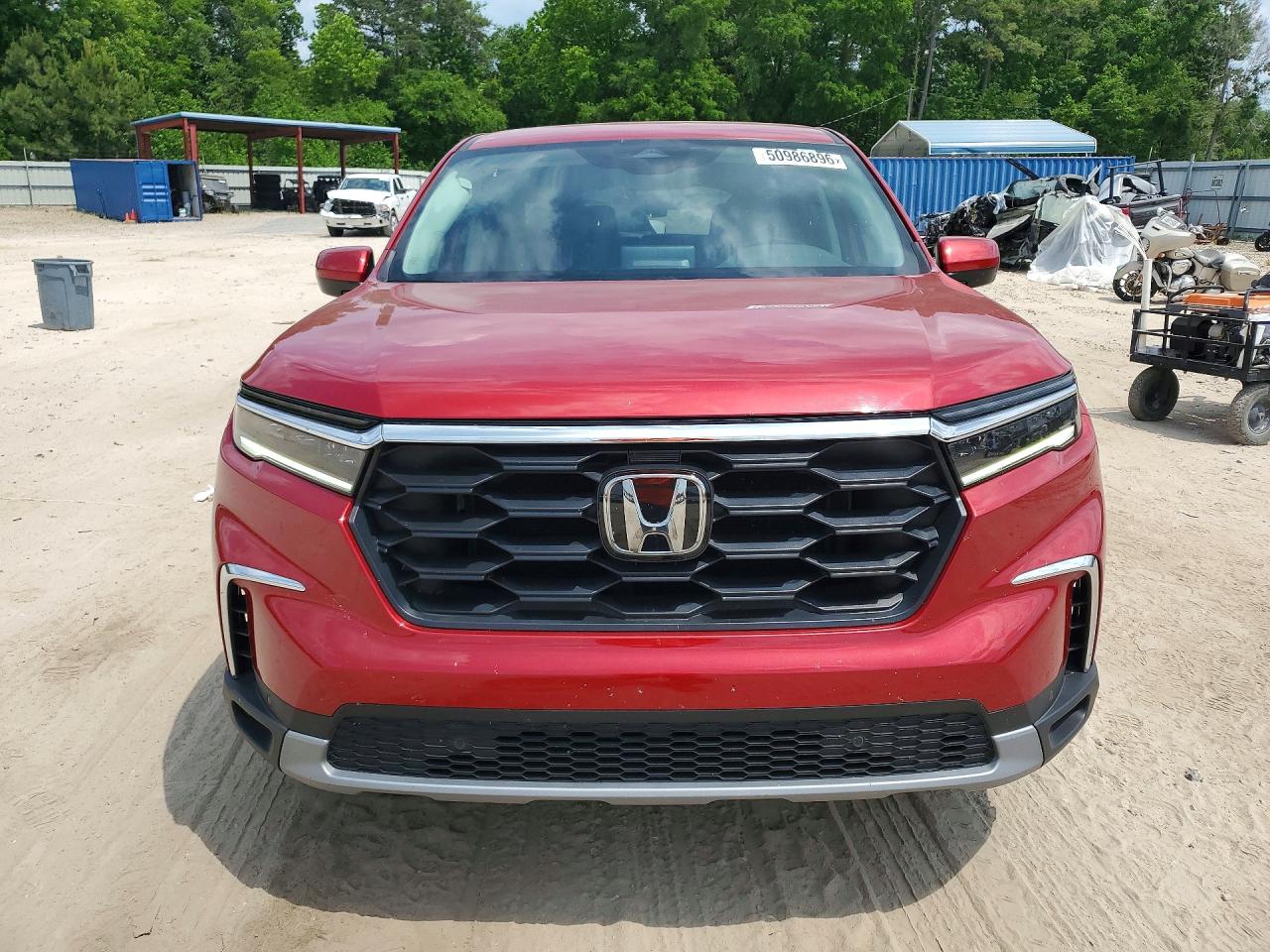 2023 Honda Pilot Exl Бордовый vin: 5FNYG2H40PB013179
