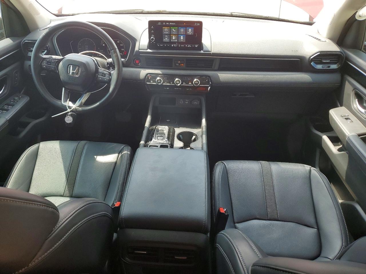 2023 Honda Pilot Exl Бордовый vin: 5FNYG2H40PB013179