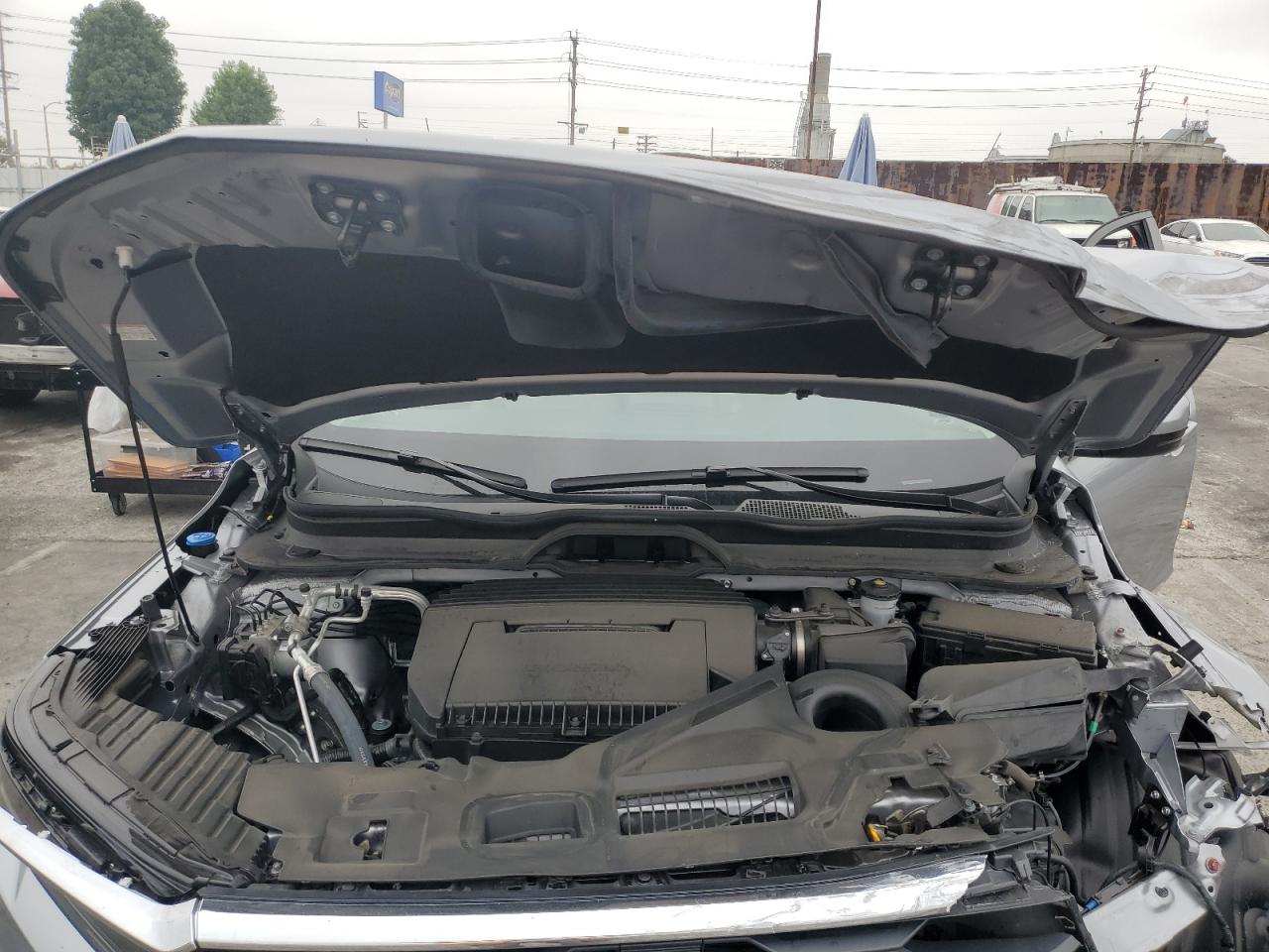 2025 Honda Pilot Exl Silver vin: 5FNYG2H46SB021618