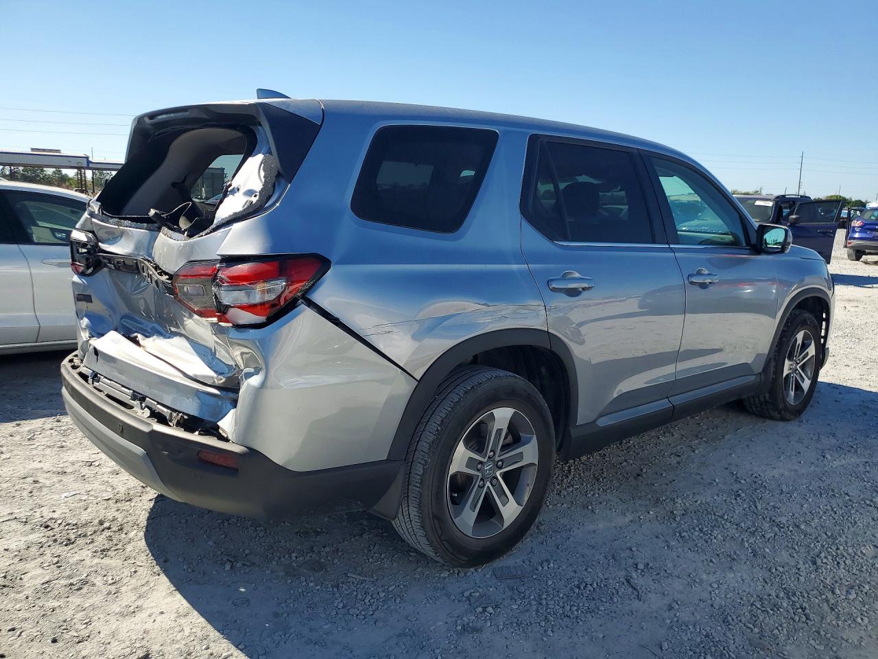 2025 Honda Pilot Exl Silver vin: 5FNYG2H49SB006580