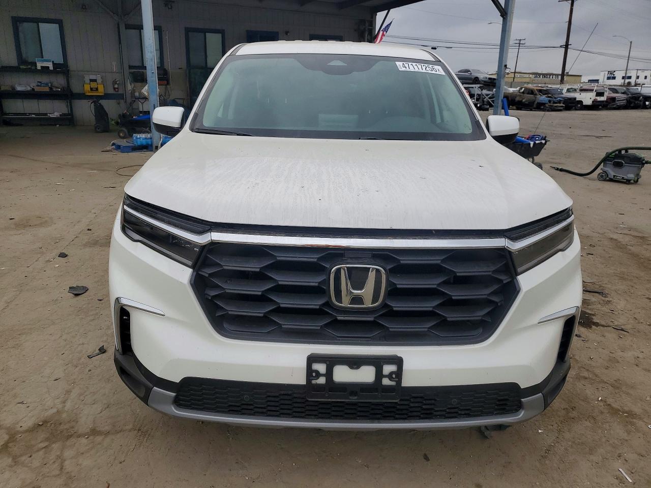 2025 Honda Pilot Exl White vin: 5FNYG2H49SB046495