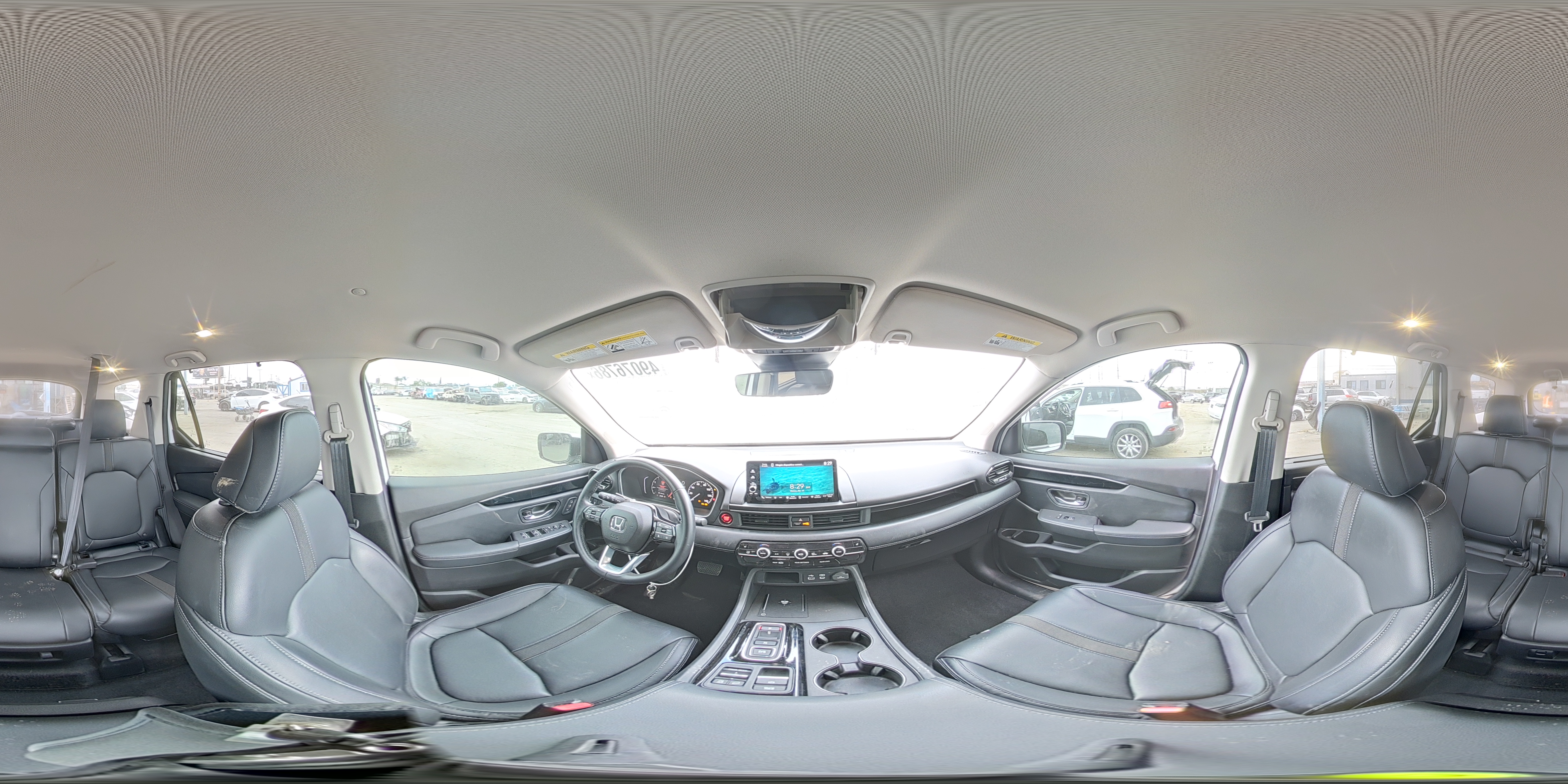2025 Honda Pilot Exl White vin: 5FNYG2H4XSB005891