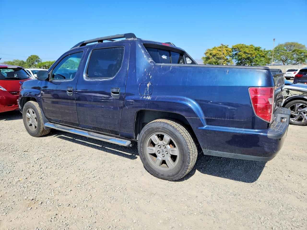 2009 Honda Ridgeline Rt Blue vin: 5FPYK16209B102142
