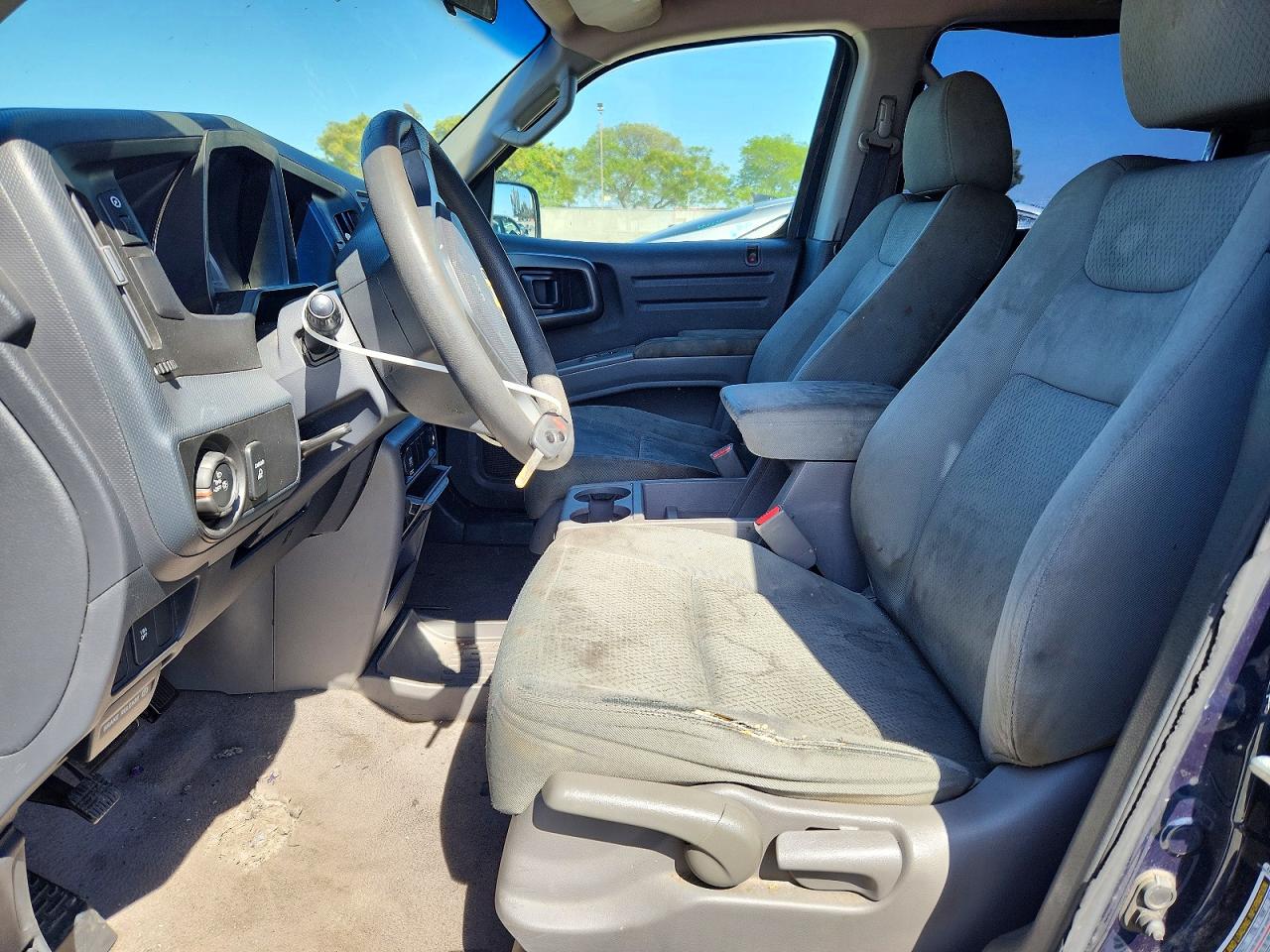 2009 Honda Ridgeline Rt Blue vin: 5FPYK16209B102142