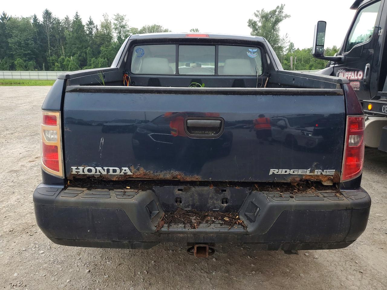 2009 Honda Ridgeline Rt Синий vin: 5FPYK16279B105068