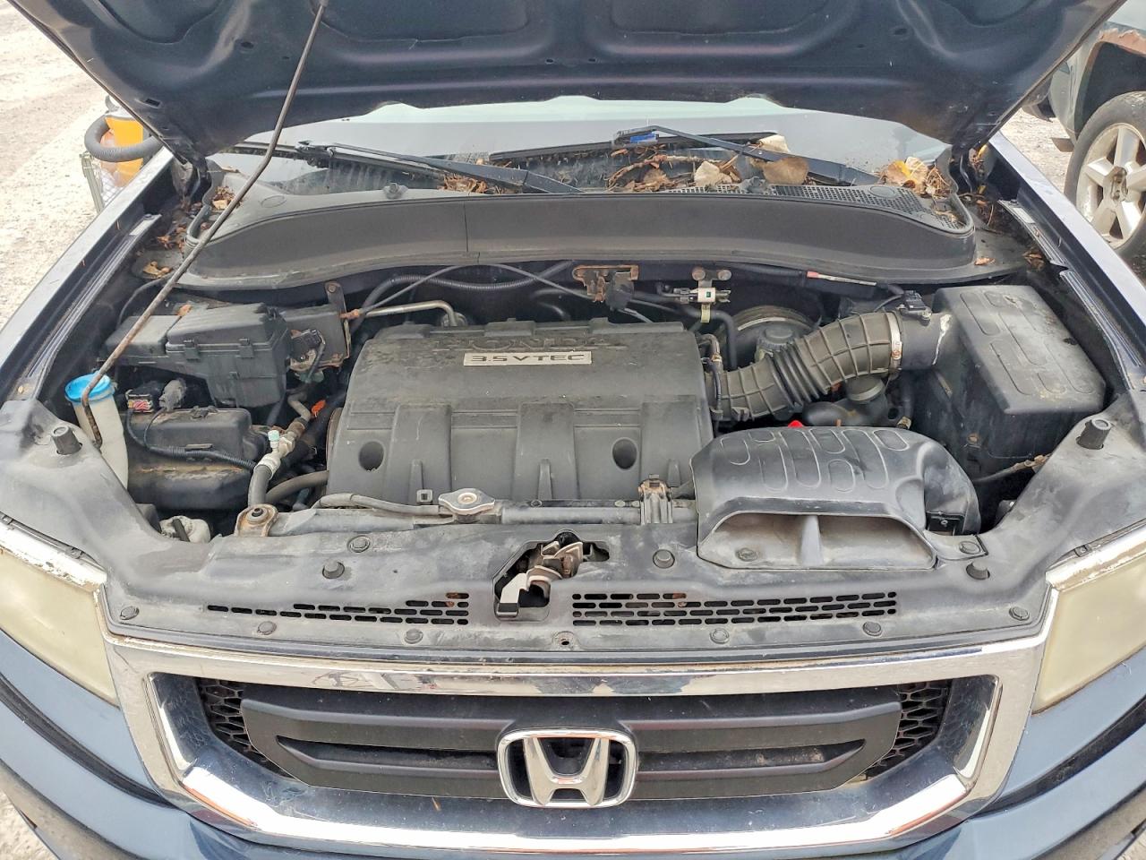 2009 Honda Ridgeline Rt Синий vin: 5FPYK16279B105068
