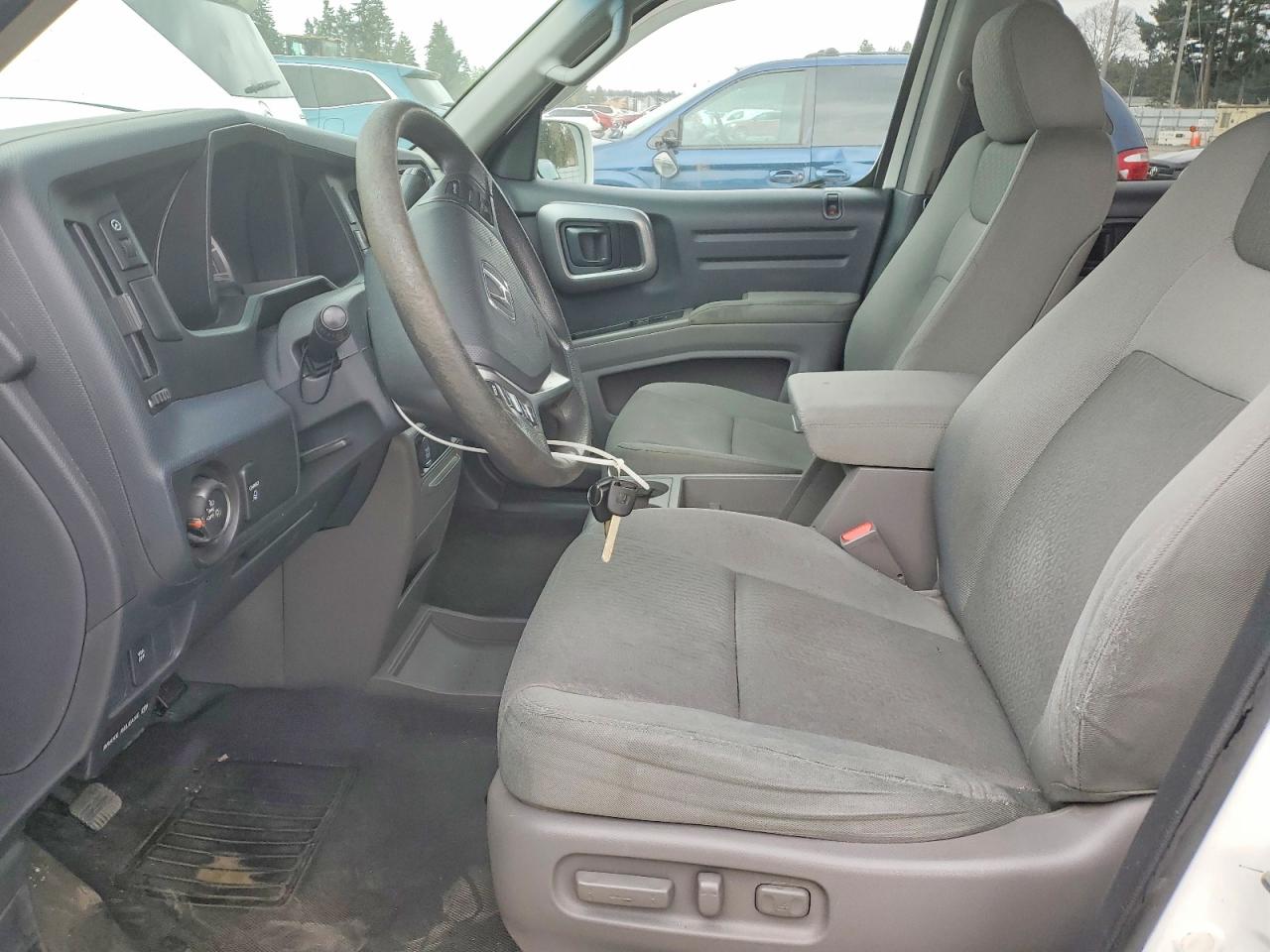 2009 Honda Ridgeline Rts Белый vin: 5FPYK16429B101690