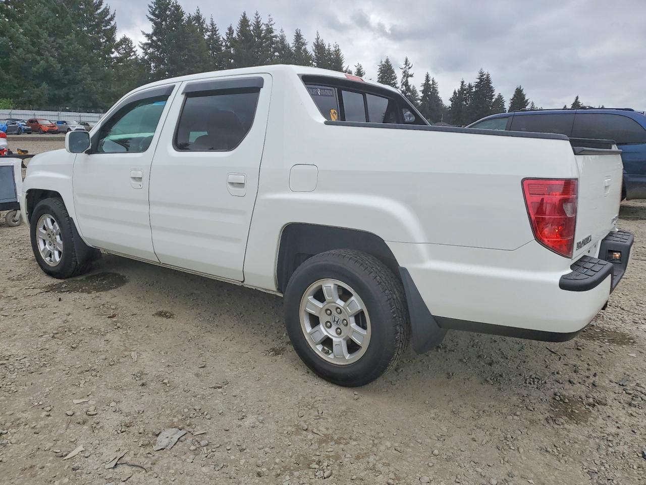 2009 Honda Ridgeline Rts Белый vin: 5FPYK16429B101690