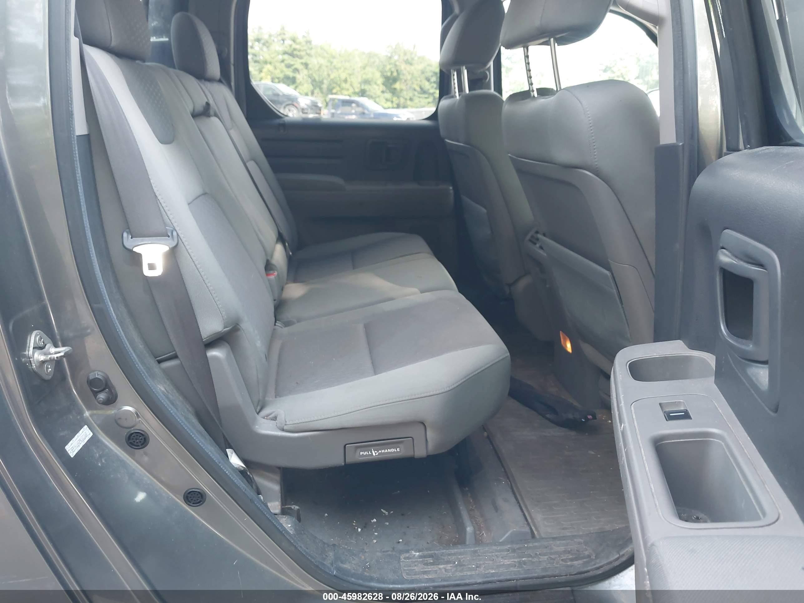 2009 Honda Ridgeline Rts Gray vin: 5FPYK16429B103360