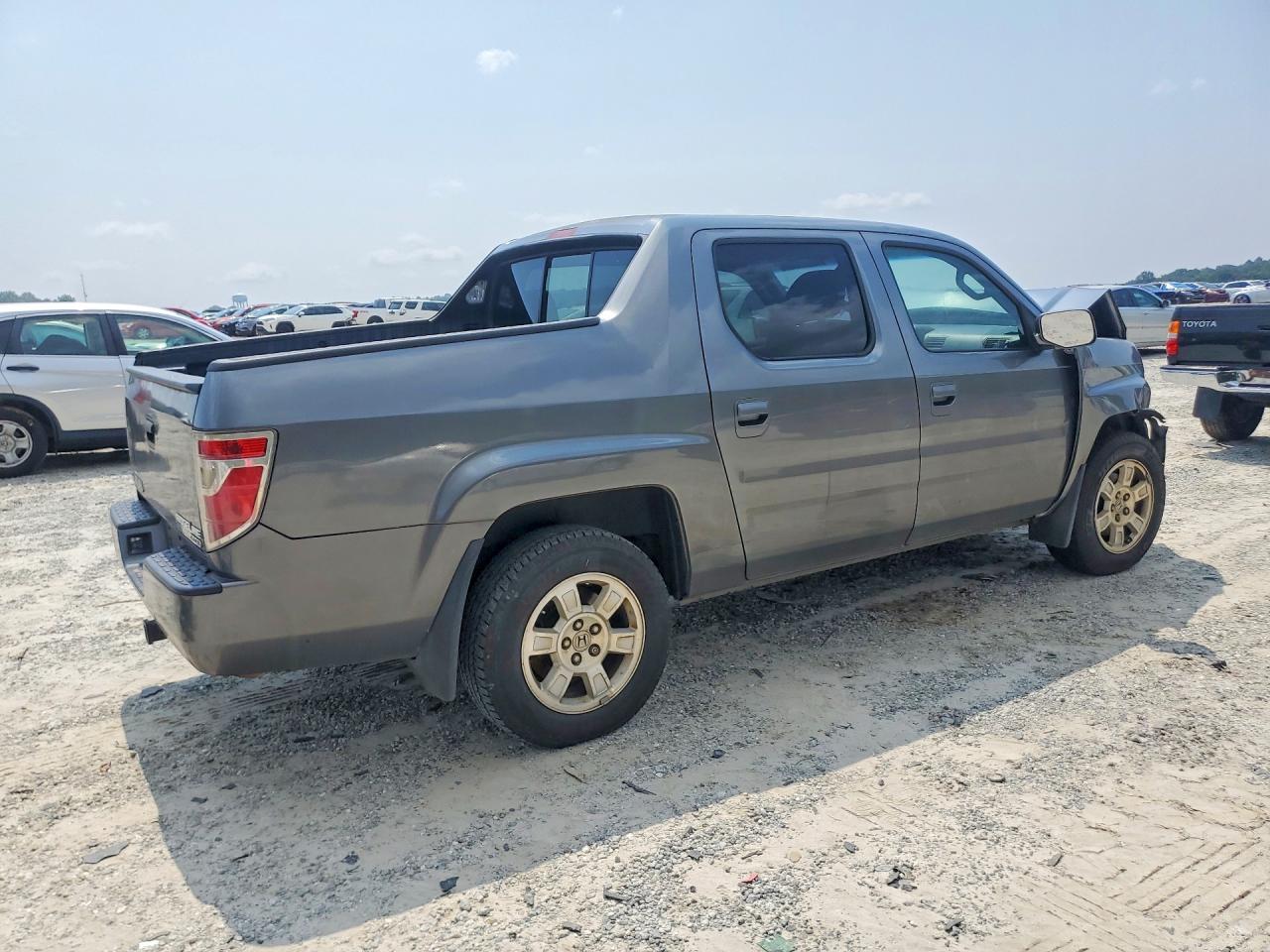 2009 Honda Ridgeline Rts Gray vin: 5FPYK16449B103375
