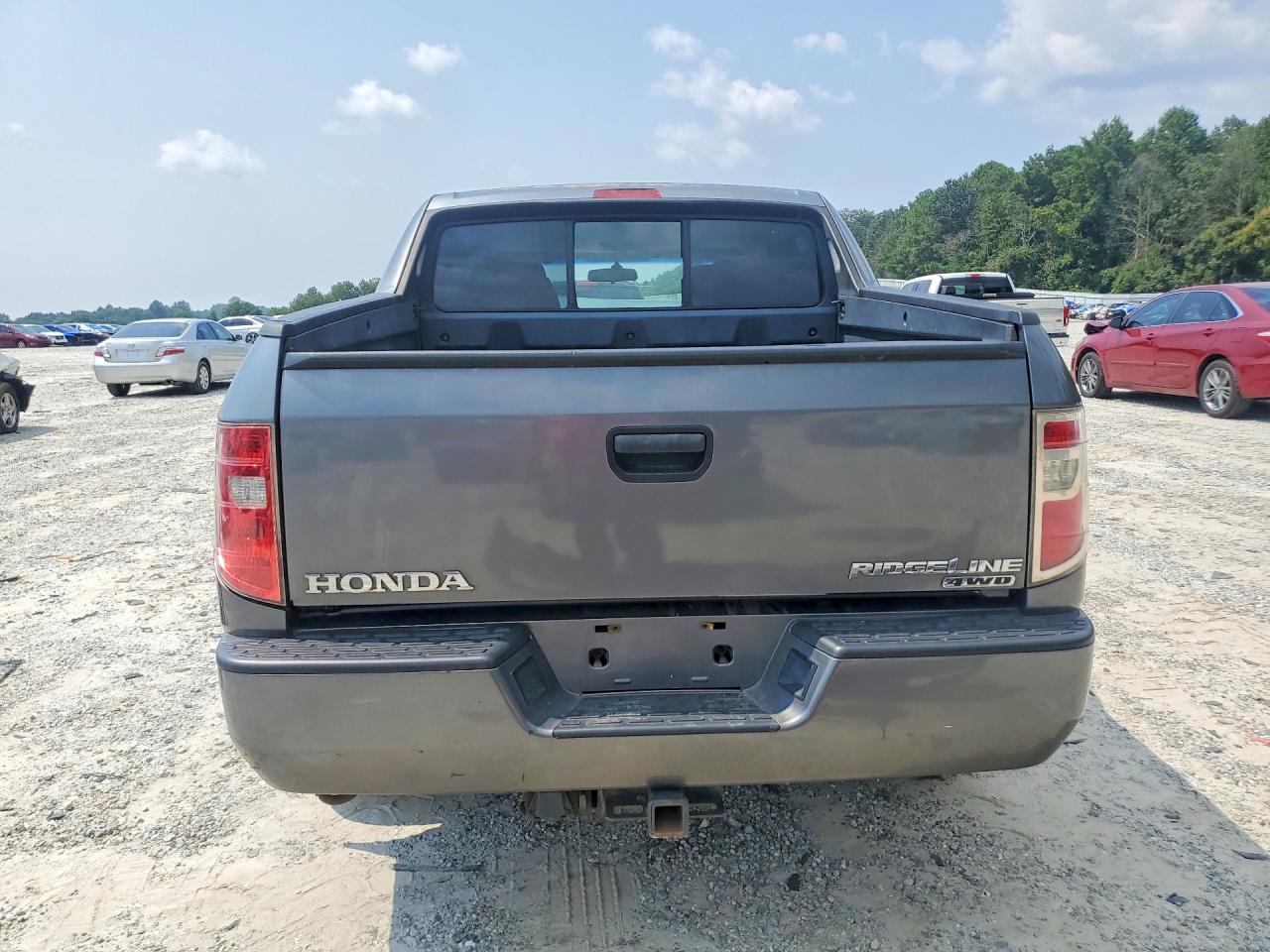 2009 Honda Ridgeline Rts Gray vin: 5FPYK16449B103375
