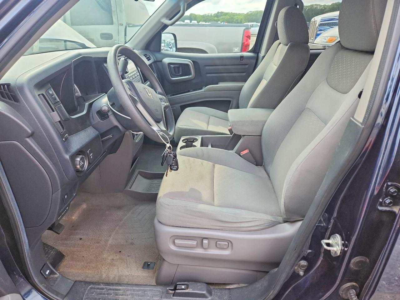 2009 Honda Ridgeline Rts Blue vin: 5FPYK16489B108191