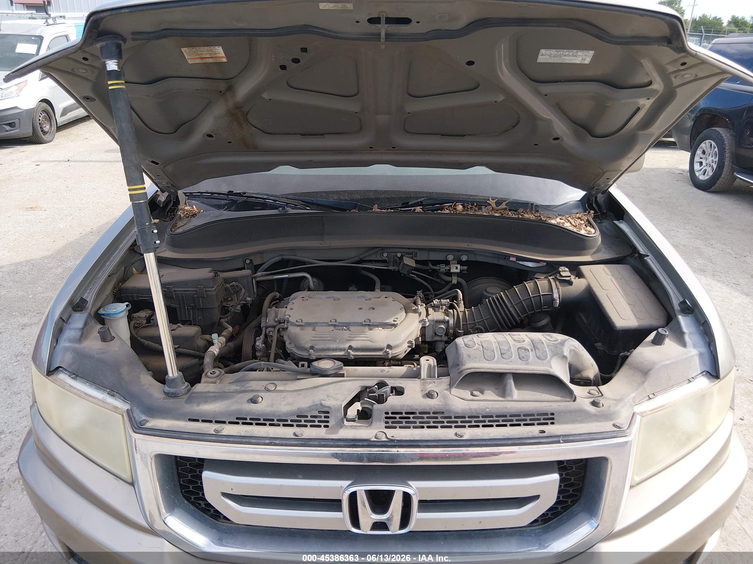 2009 Honda Ridgeline Rts Tan vin: 5FPYK16499B109351