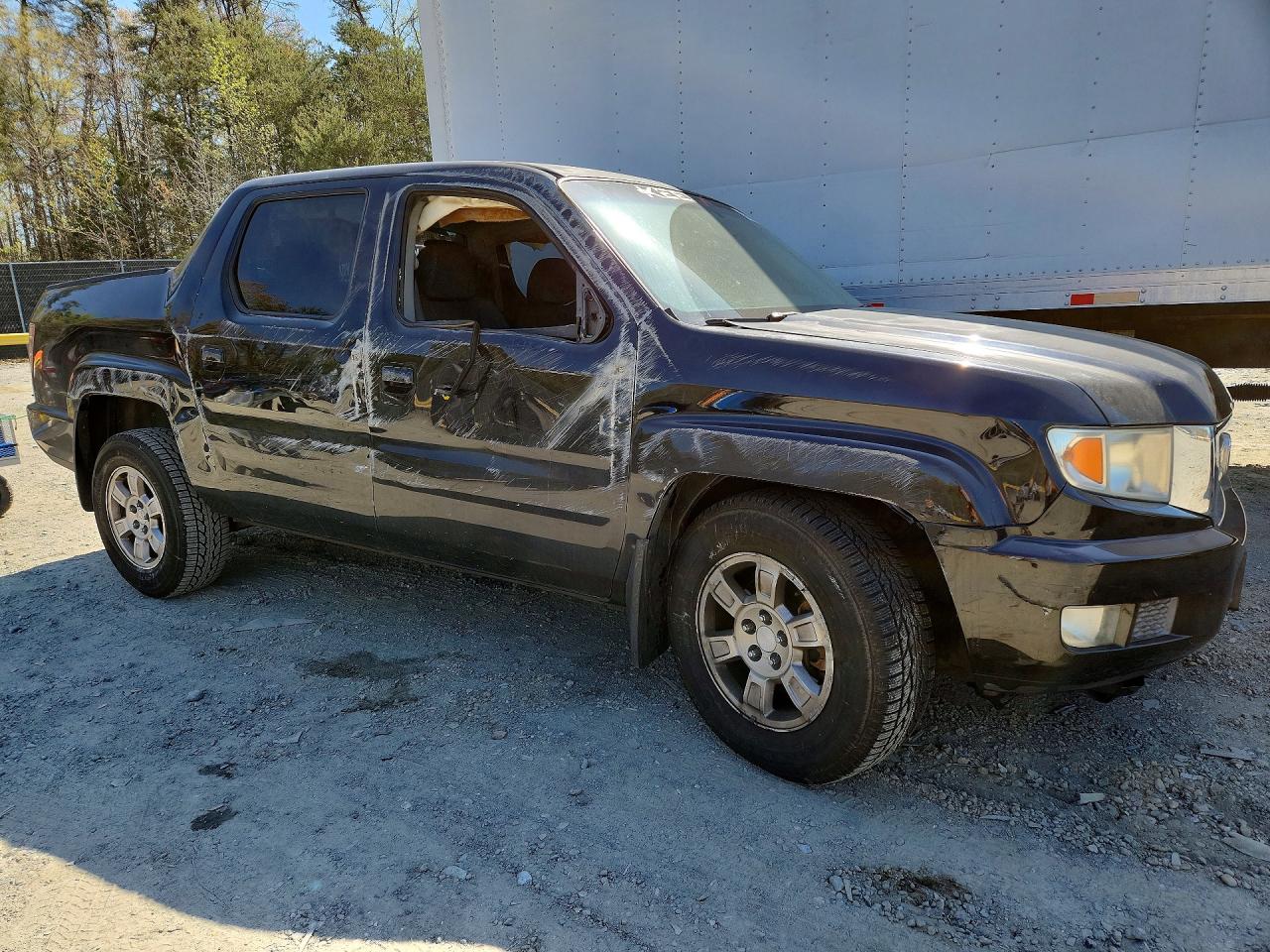 2009 Honda Ridgeline Rts Черный vin: 5FPYK164X9B105485