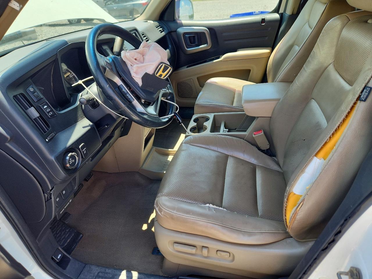 2009 Honda Ridgeline Rtl Белый vin: 5FPYK16509B100935