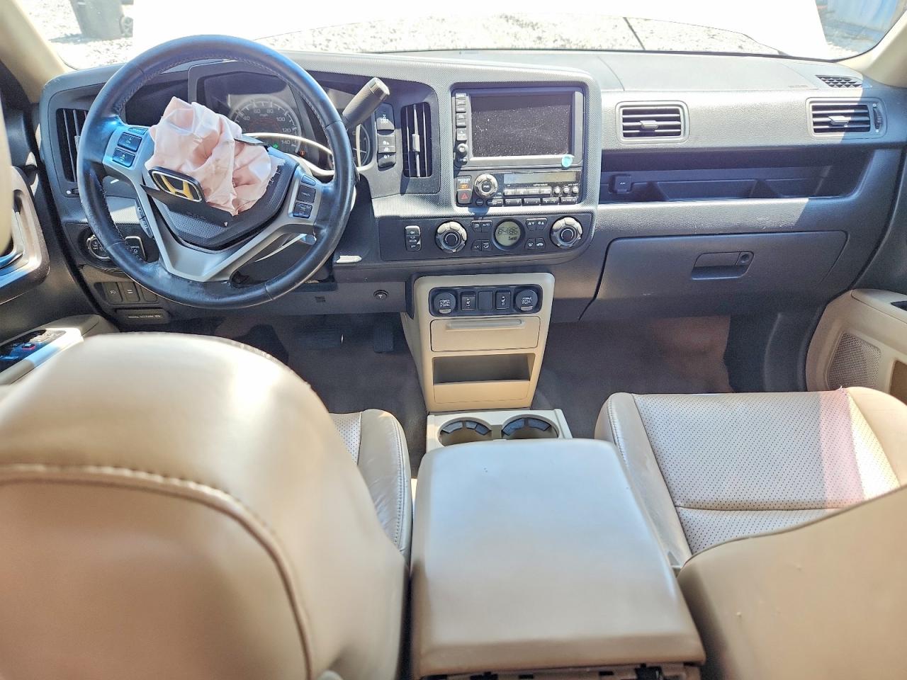 2009 Honda Ridgeline Rtl Белый vin: 5FPYK16509B100935