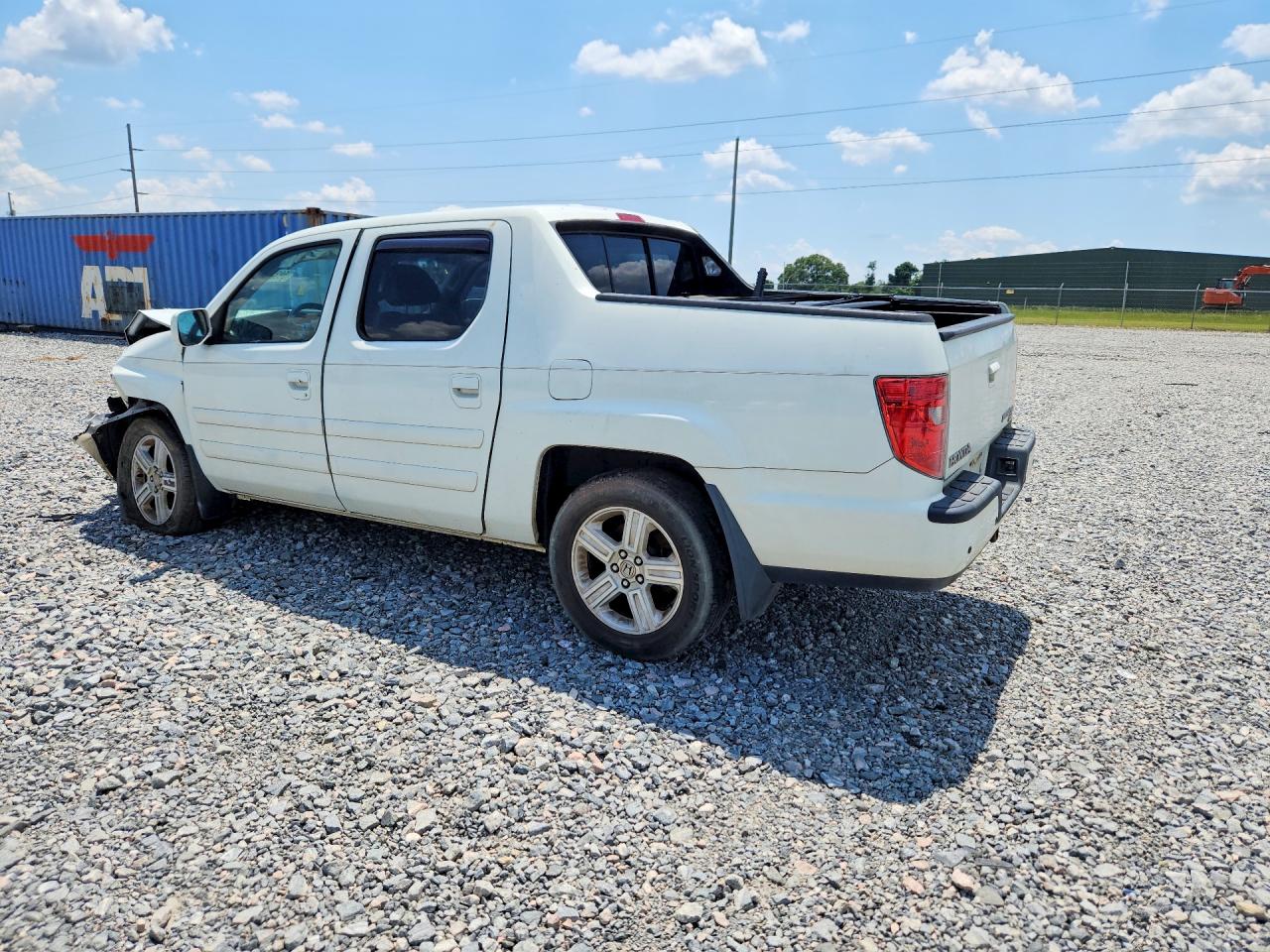 2009 Honda Ridgeline Rtl Белый vin: 5FPYK16509B100935