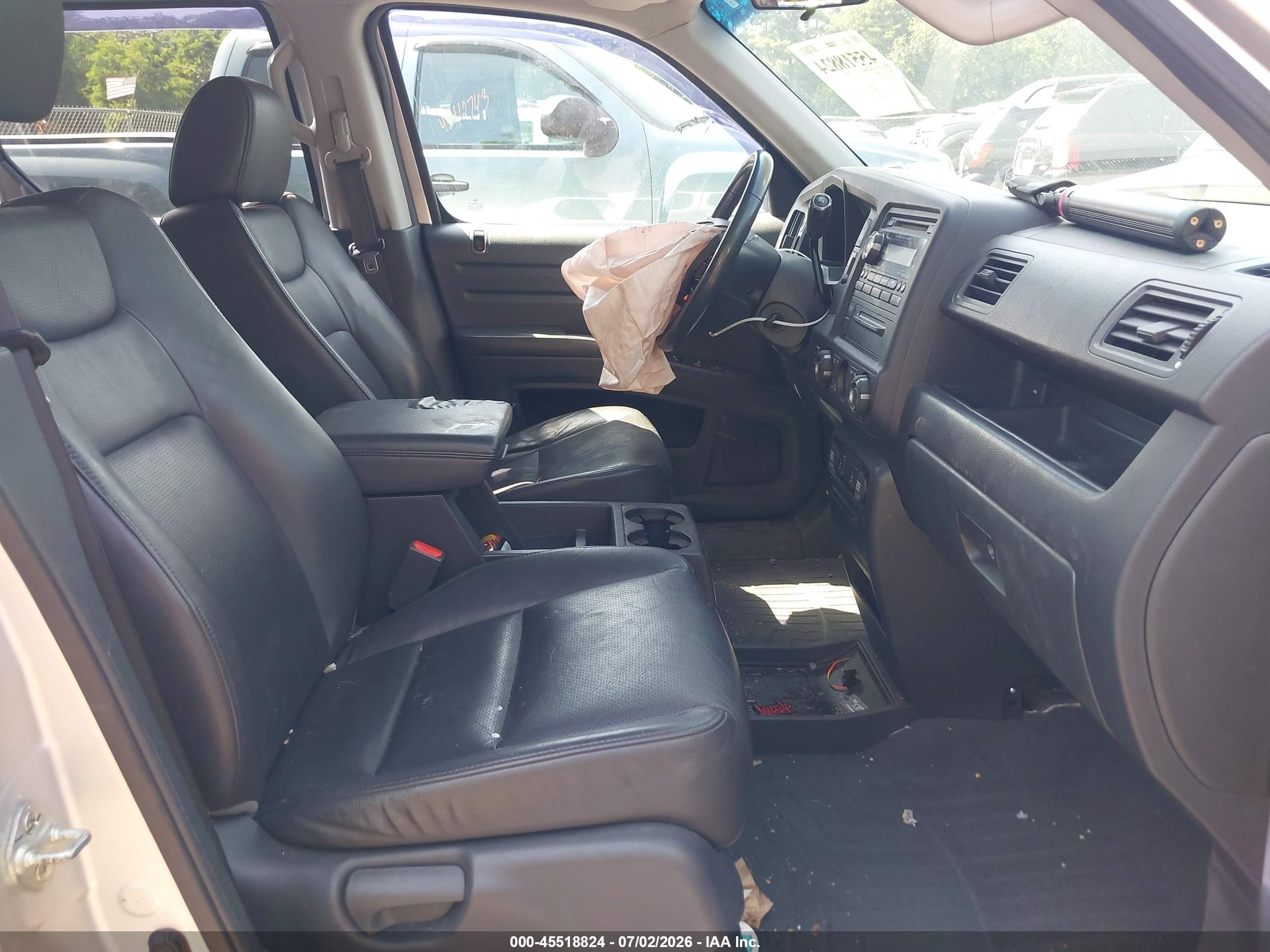 2009 Honda Ridgeline Rtl Серебряный vin: 5FPYK16509B107013