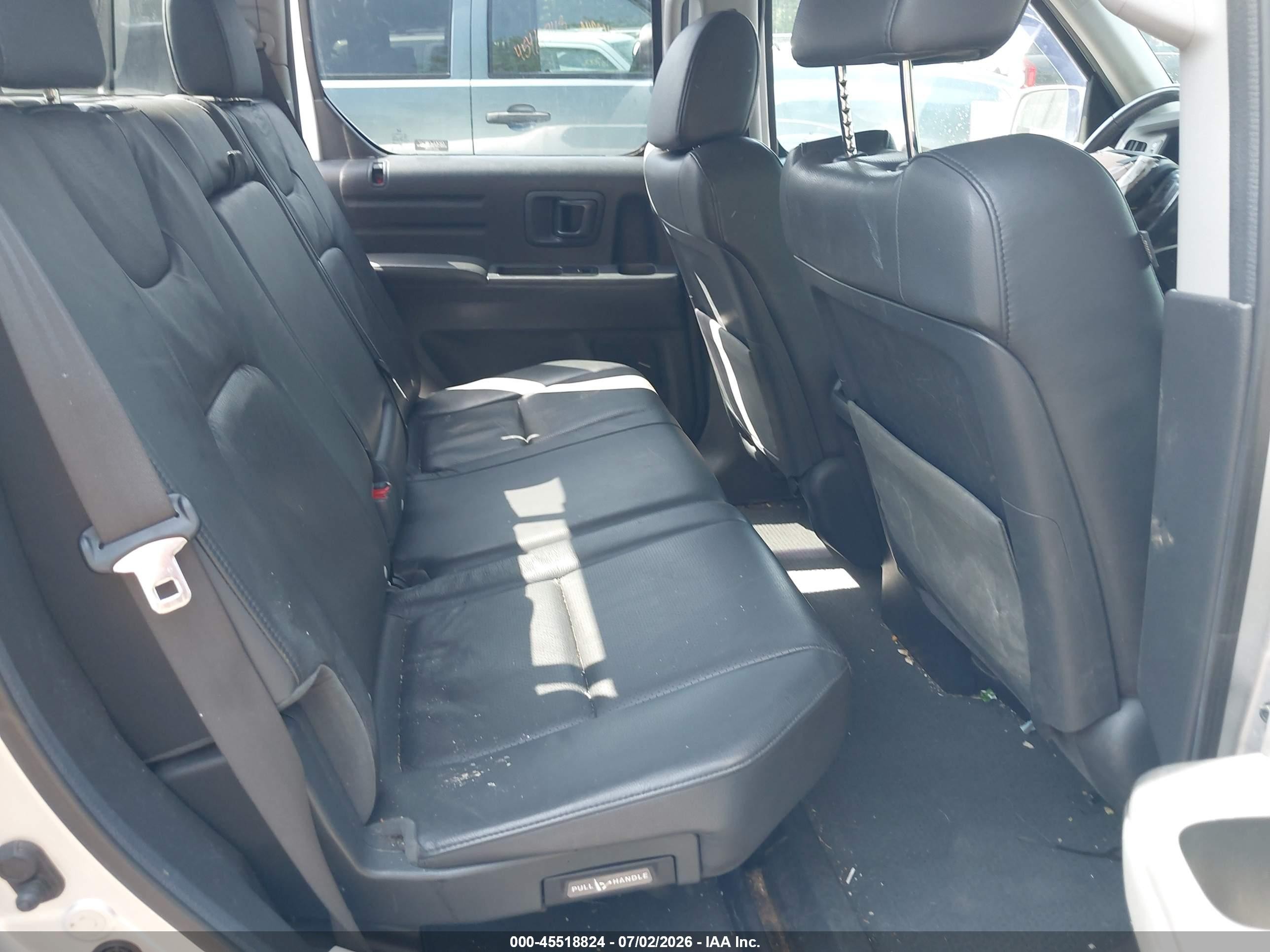 2009 Honda Ridgeline Rtl Серебряный vin: 5FPYK16509B107013