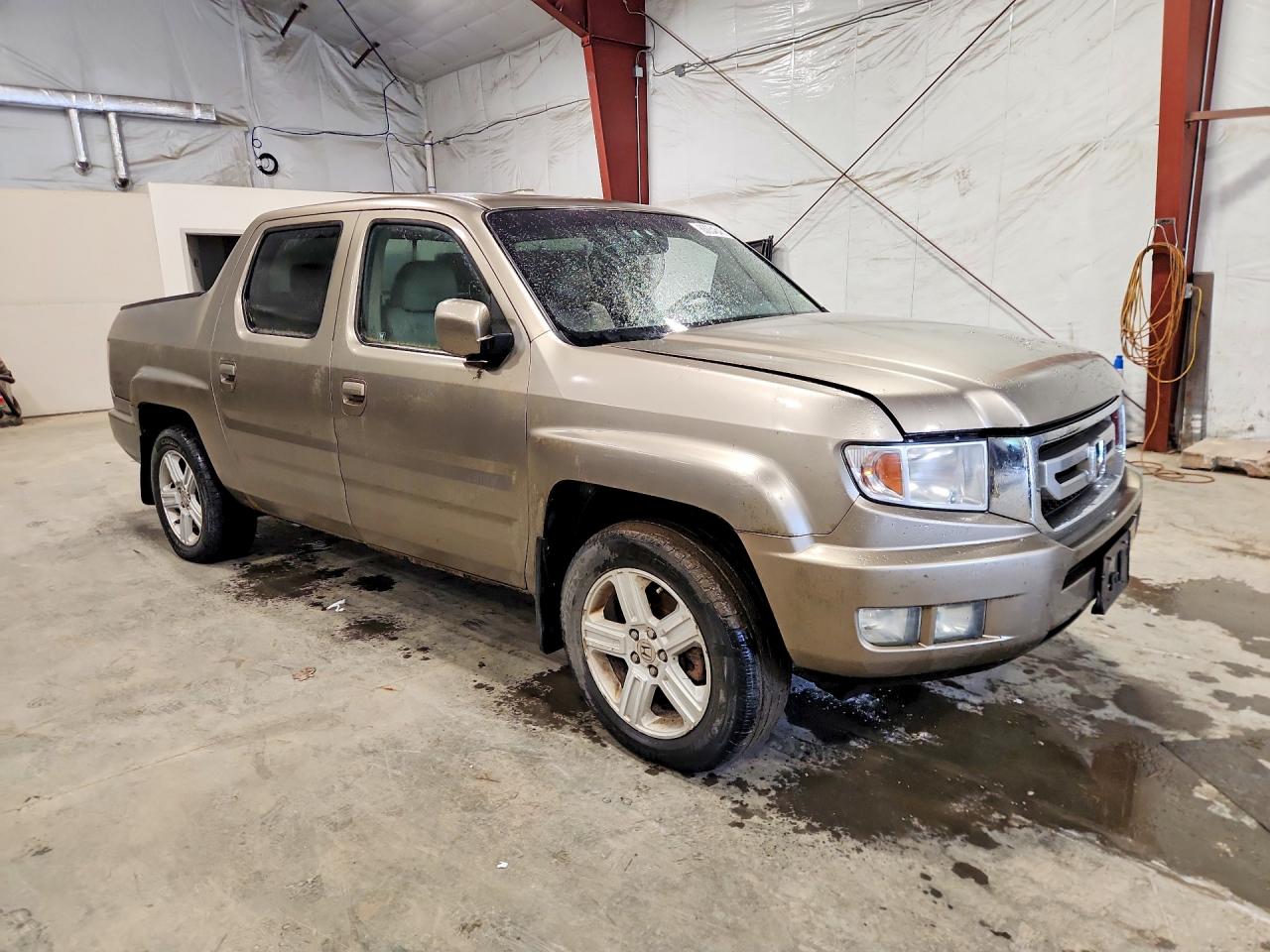 2009 Honda Ridgeline Rtl Silver vin: 5FPYK16519B104525