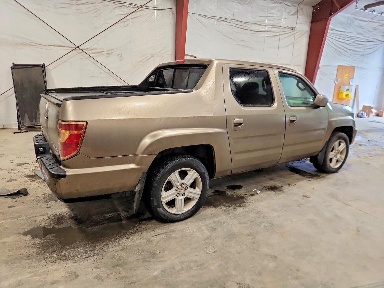 2009 Honda Ridgeline Rtl Silver vin: 5FPYK16519B104525