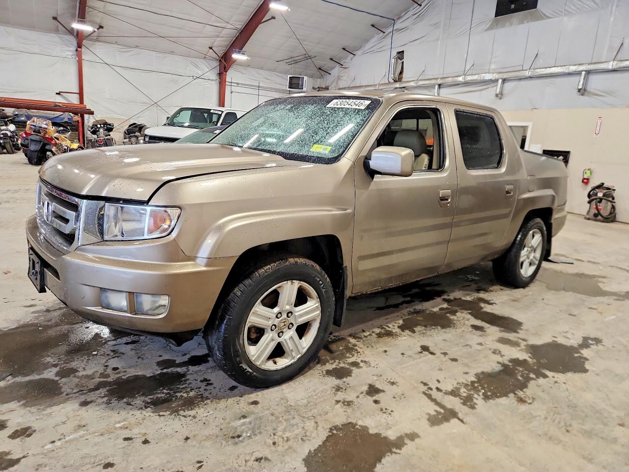 2009 Honda Ridgeline Rtl Silver vin: 5FPYK16519B104525