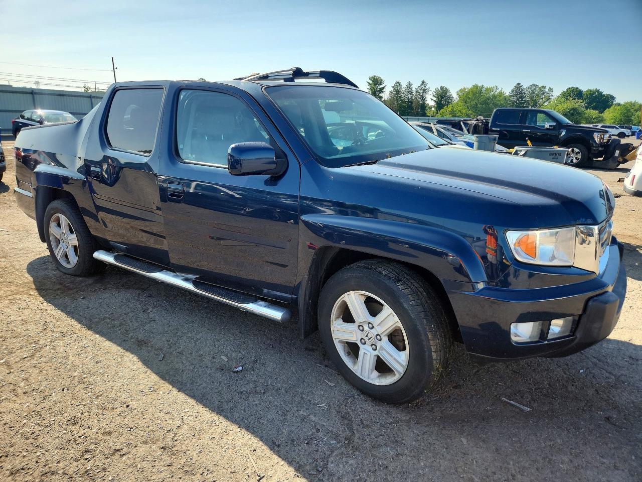 2009 Honda Ridgeline Rtl Blue vin: 5FPYK16519B104668