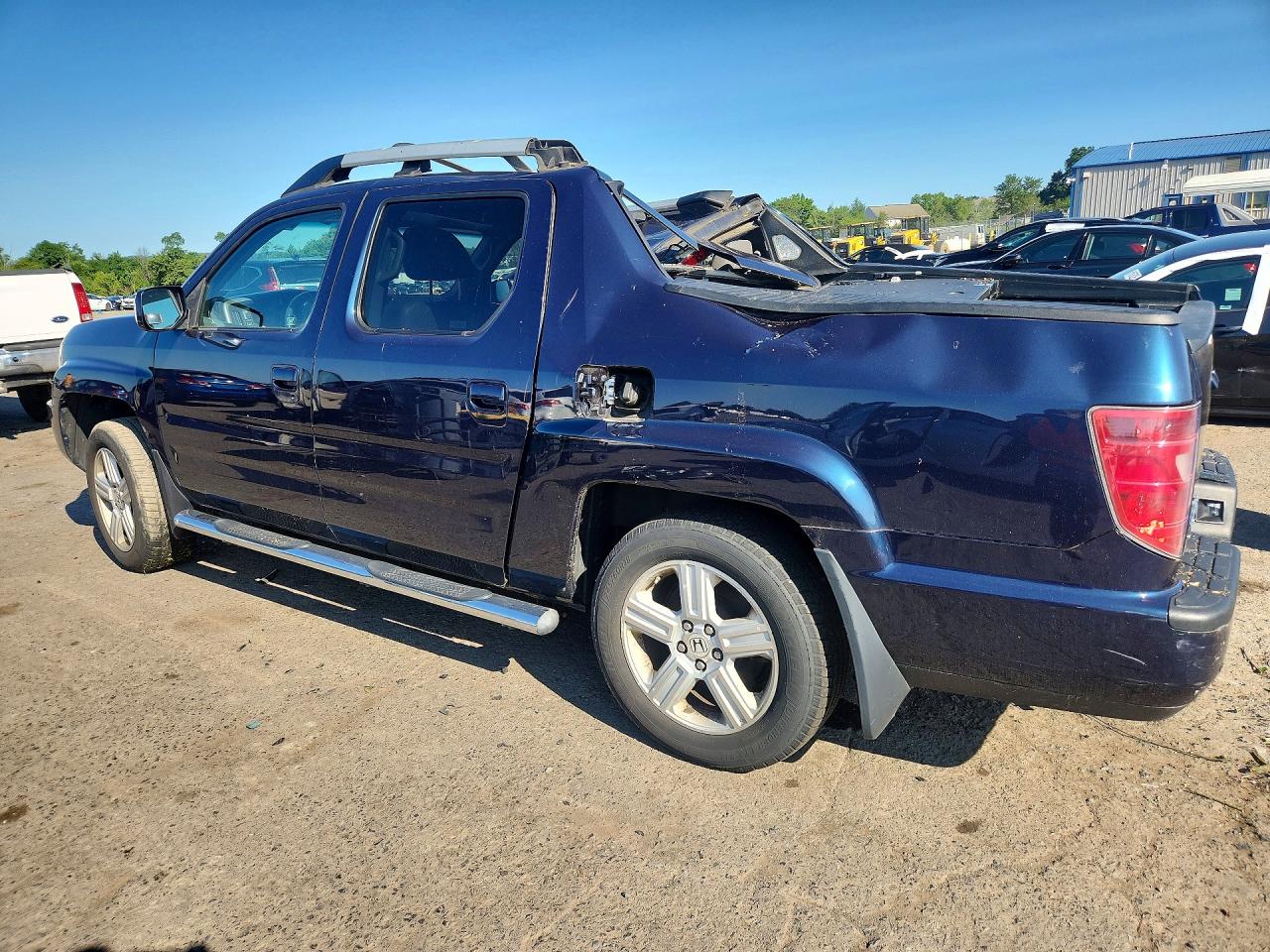 2009 Honda Ridgeline Rtl Blue vin: 5FPYK16519B104668