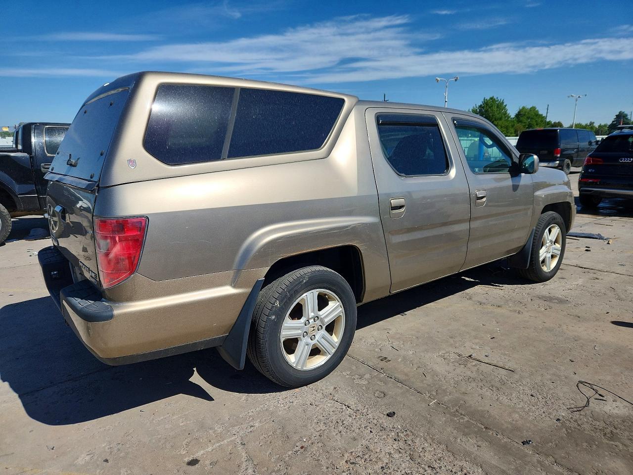 2009 Honda Ridgeline Rtl Tan vin: 5FPYK16539B109418