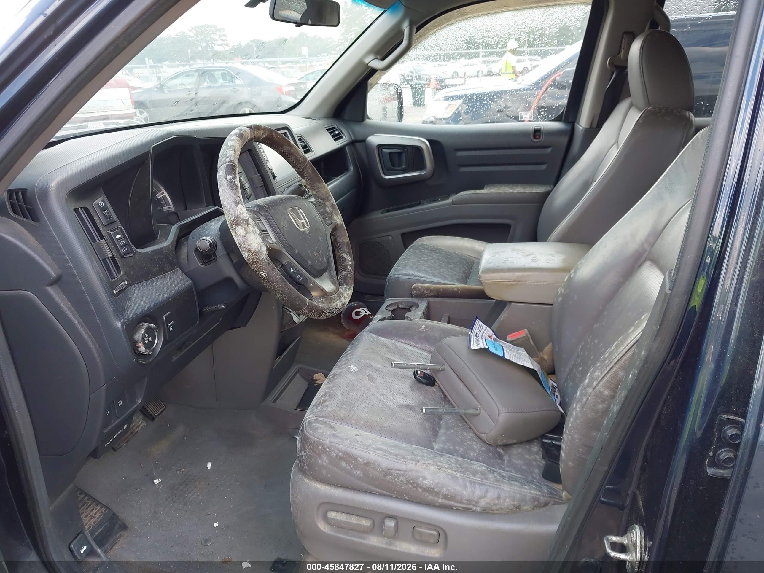 2009 Honda Ridgeline Rtl Синий vin: 5FPYK16549B102123
