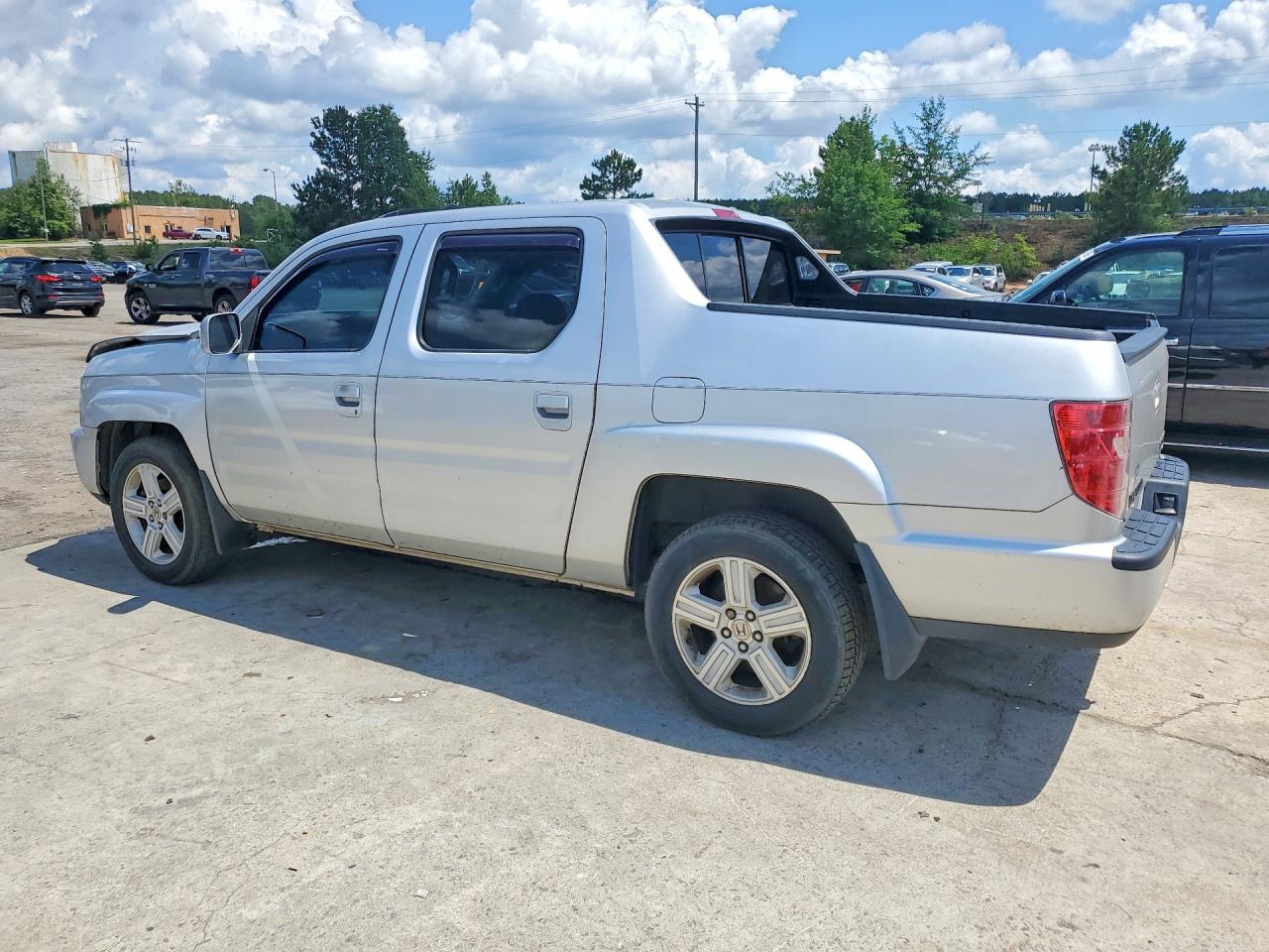 2009 Honda Ridgeline Rtl Silver vin: 5FPYK16549B105278