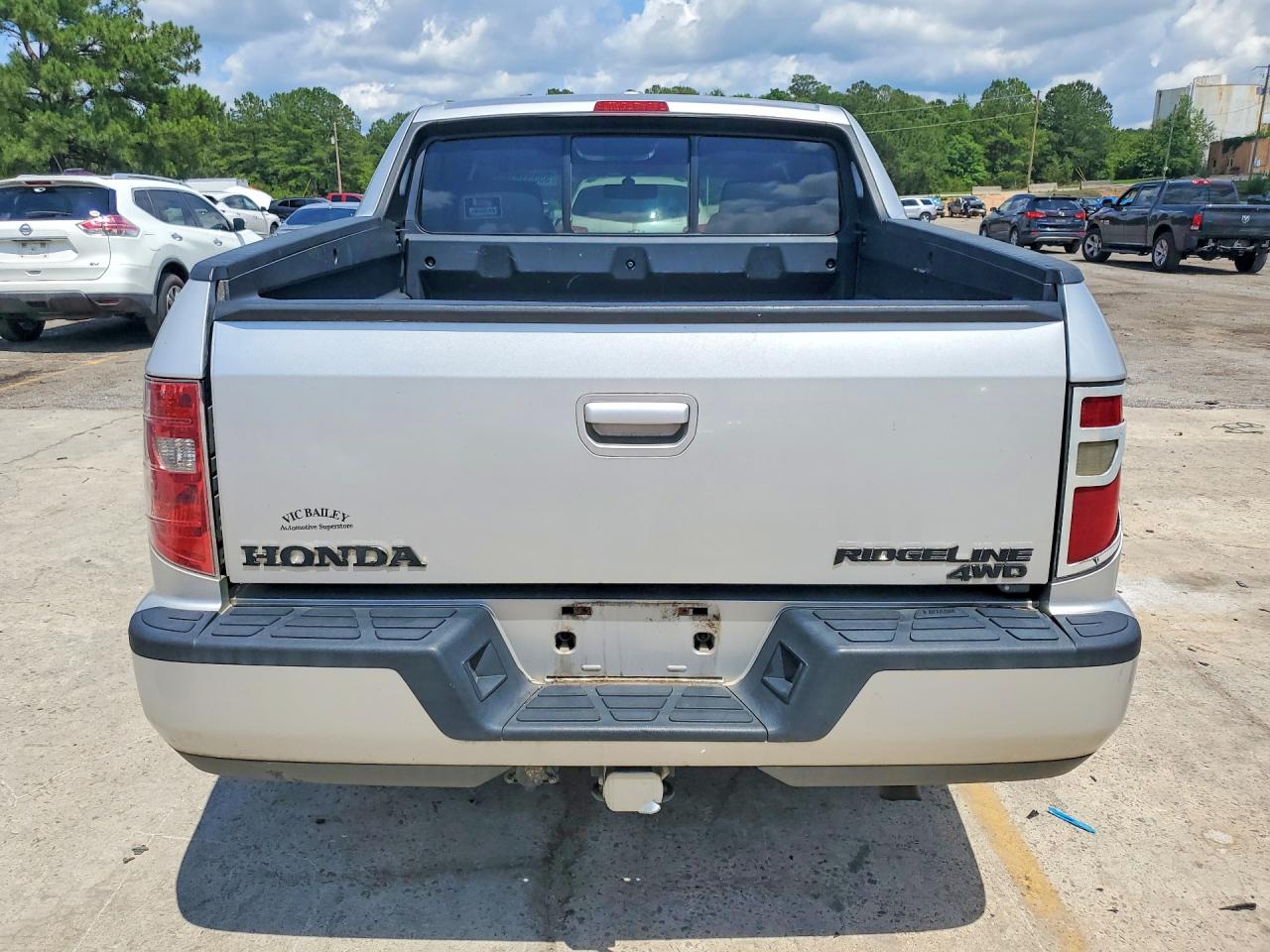 2009 Honda Ridgeline Rtl Silver vin: 5FPYK16549B105278