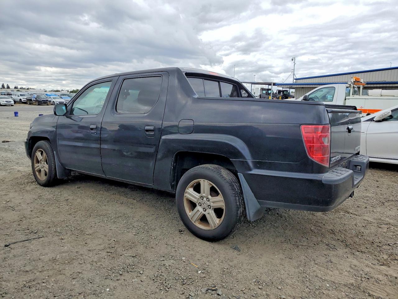 2009 Honda Ridgeline Rtl Black vin: 5FPYK16559B106391