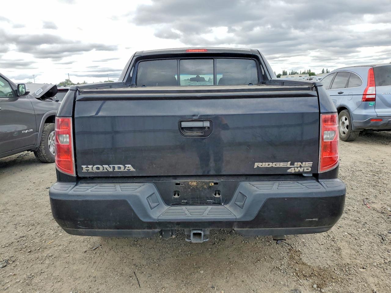 2009 Honda Ridgeline Rtl Black vin: 5FPYK16559B106391
