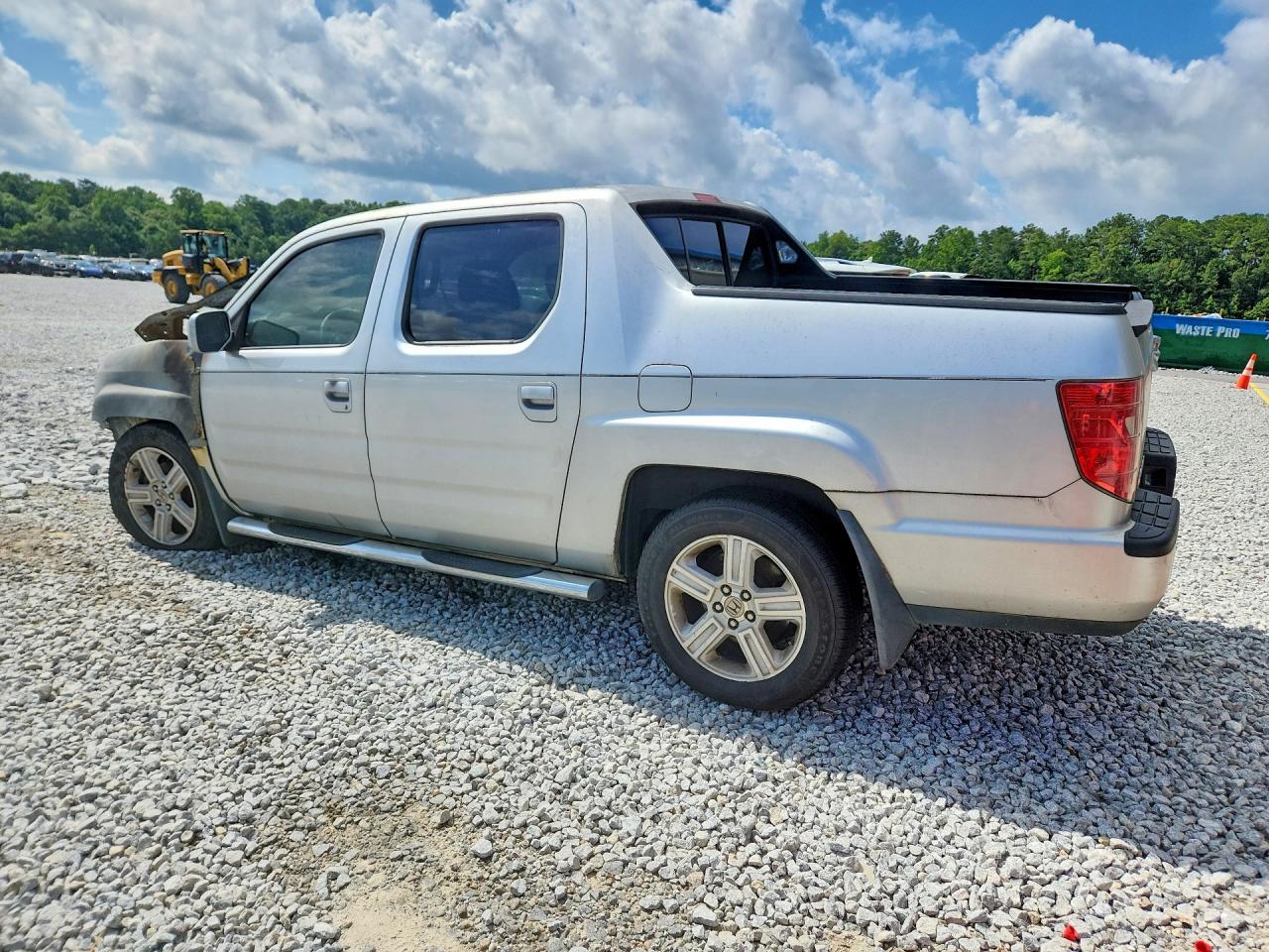 2009 Honda Ridgeline Rtl Silver vin: 5FPYK16569B105993