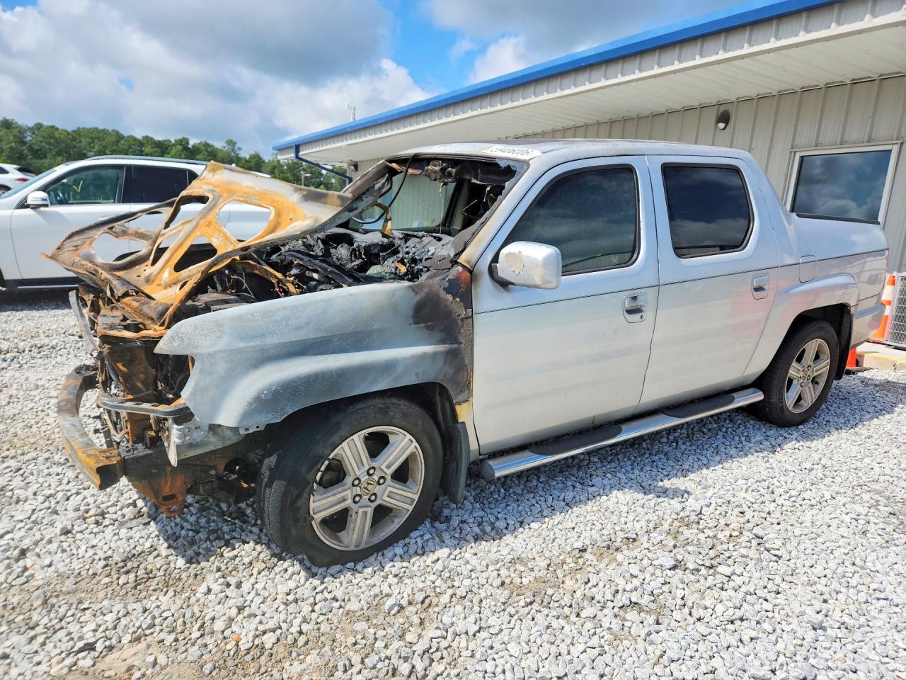 2009 Honda Ridgeline Rtl Silver vin: 5FPYK16569B105993
